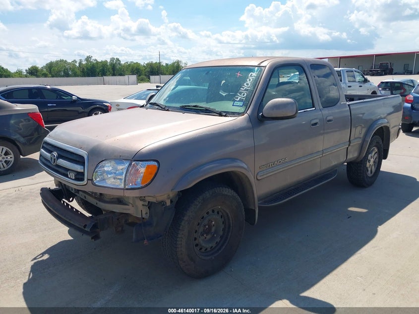 TOYOTA TUNDRA 2000 VIN 5TBRT3813YS084278