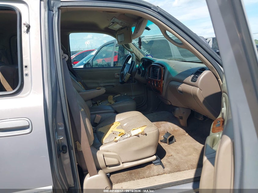 TOYOTA TUNDRA 2000 VIN 5TBRT3813YS084278