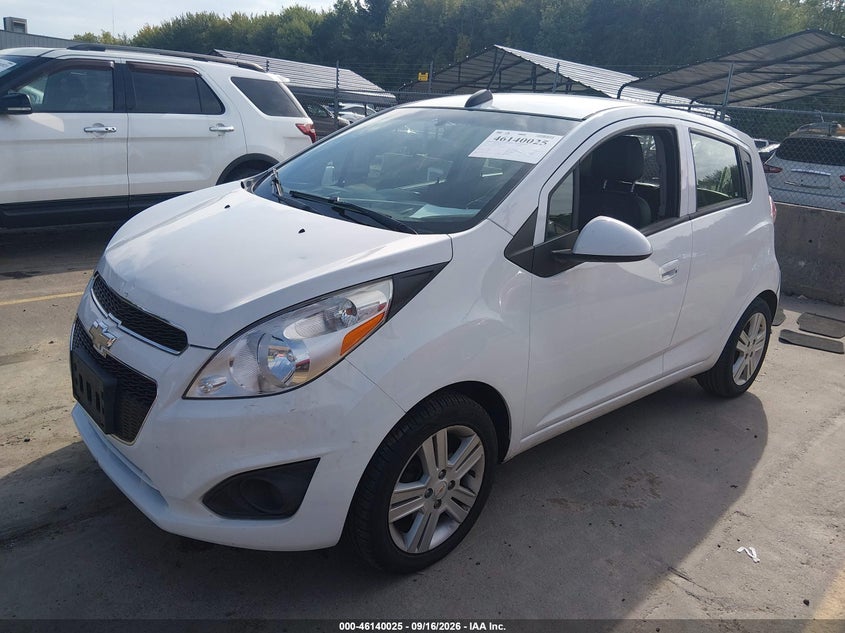 Vin: kl8cb6s97fc740280, lot: 46639759, chevrolet spark ls cvt 20152