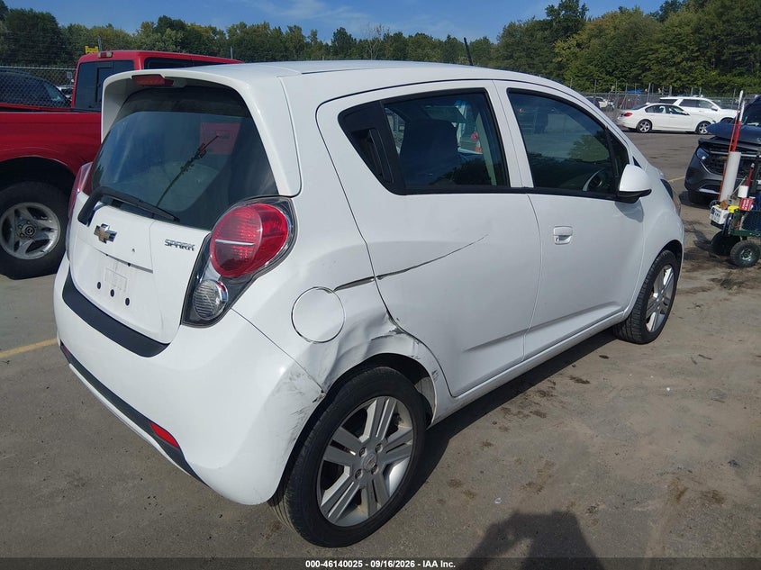 Vin: kl8cb6s97fc740280, lot: 46639759, chevrolet spark ls cvt 20154