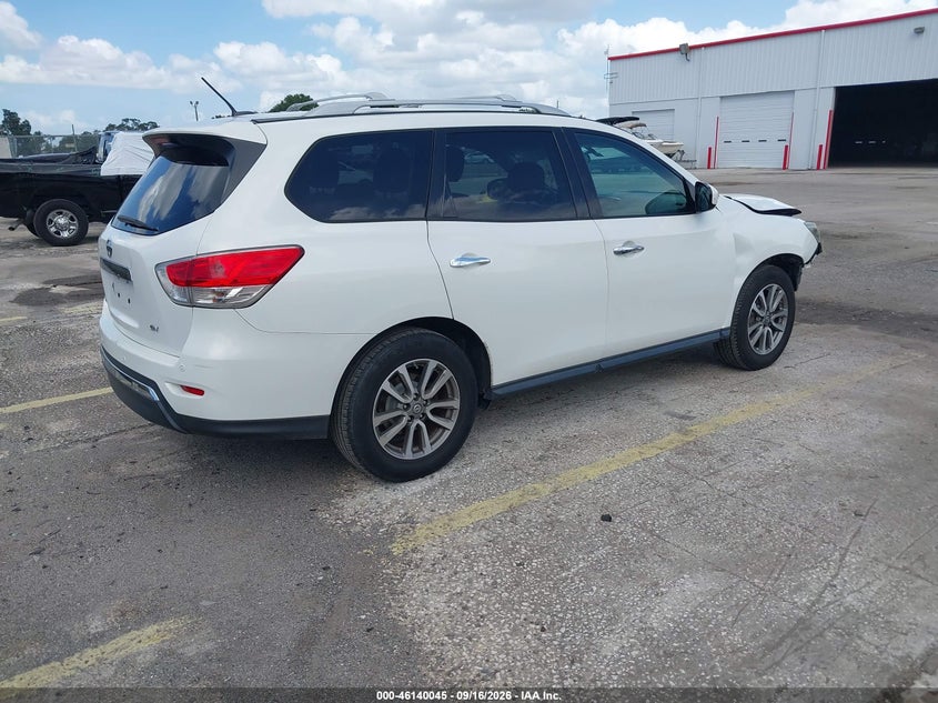 Vin: 5n1ar2mn9ec665055, lot: 46639779, nissan pathfinder platinum/s/sl/sv 20144