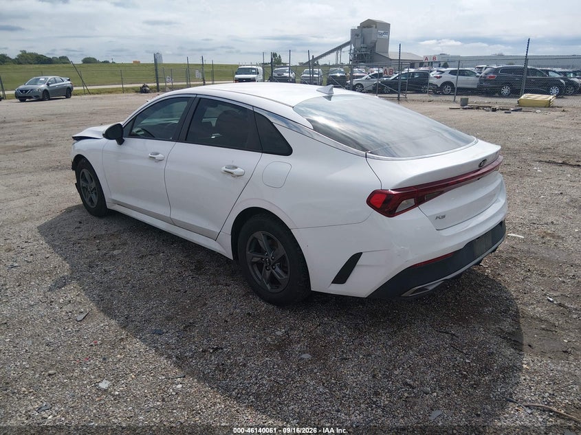 Vin: 5xxg24j2xmg010216, lot: 46639795, kia k5 lx 20213