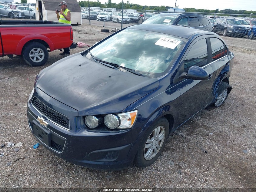 Vin: 1g1jc5sh6f4165136, lot: 46639798, chevrolet sonic lt auto 20152