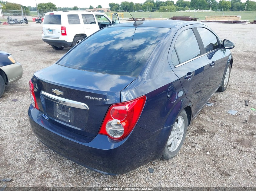 Vin: 1g1jc5sh6f4165136, lot: 46639798, chevrolet sonic lt auto 20154