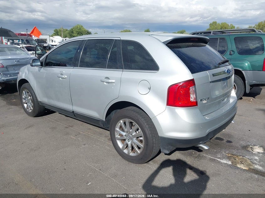 Vin: 2fmdk4kc5cba09575, lot: 46639802, ford edge limited 20123