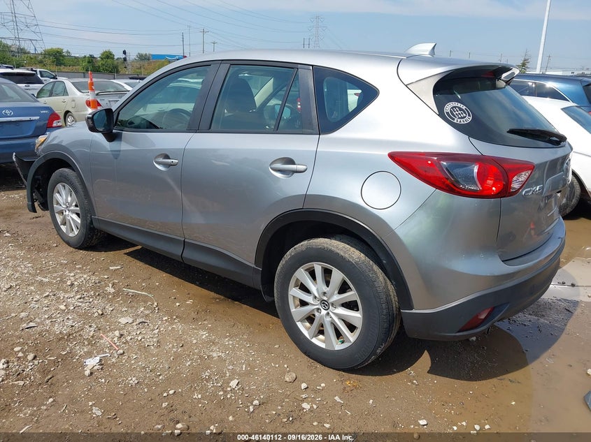 Vin: jm3ke2be2e0380584, lot: 46639845, mazda cx-5 sport 20143