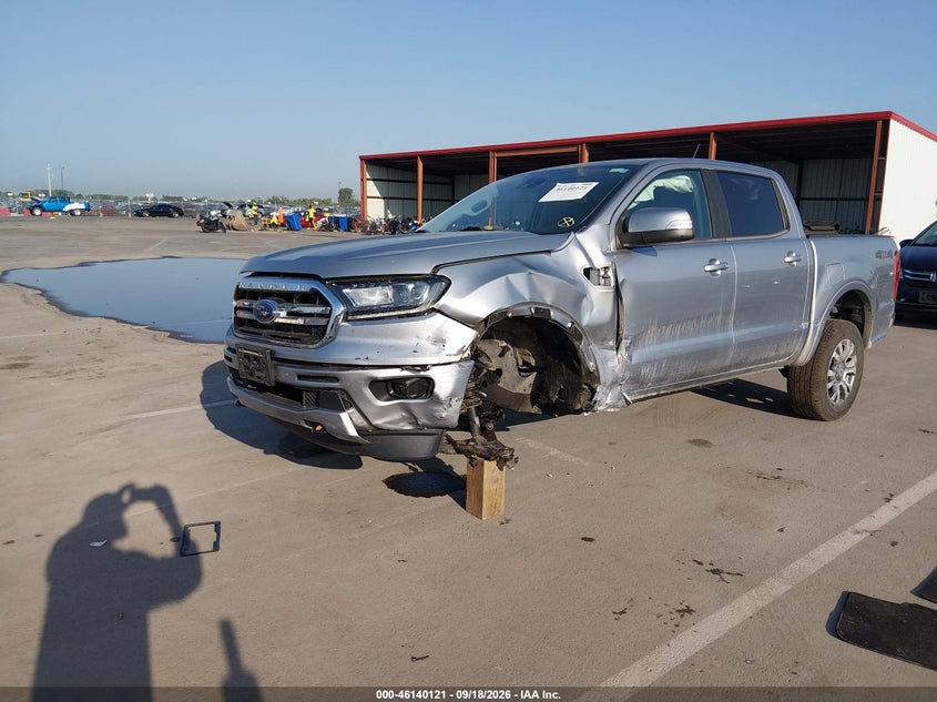 Vin: 1fter4fh0mld07916, lot: 46639855, ford ranger lariat 20212
