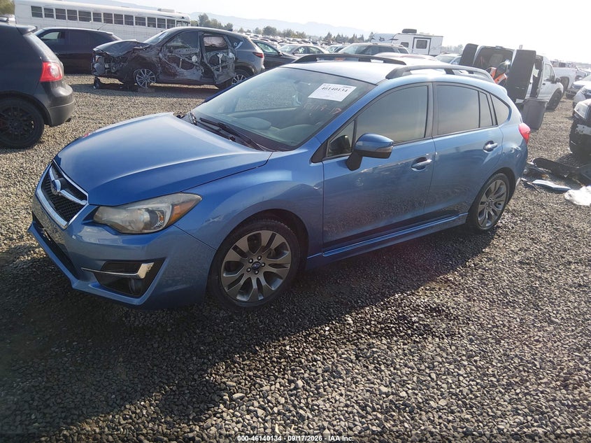 Vin: jf1gpau64g8330322, lot: 46639868, subaru impreza wagon 2.0i sport limited 20162