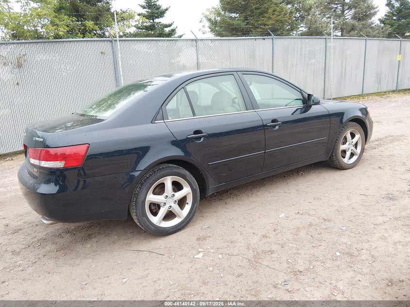 2007 HYUNDAI SONATA auction photo 4