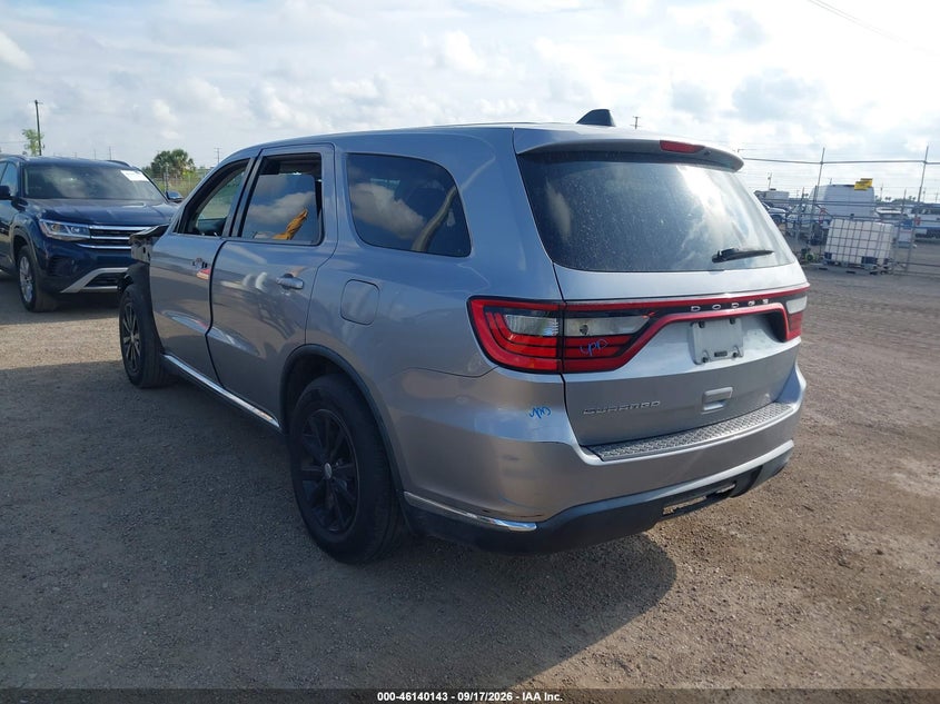 Vin: 1c4rdhag0hc677145, lot: 46639877, dodge durango sxt rwd 20173