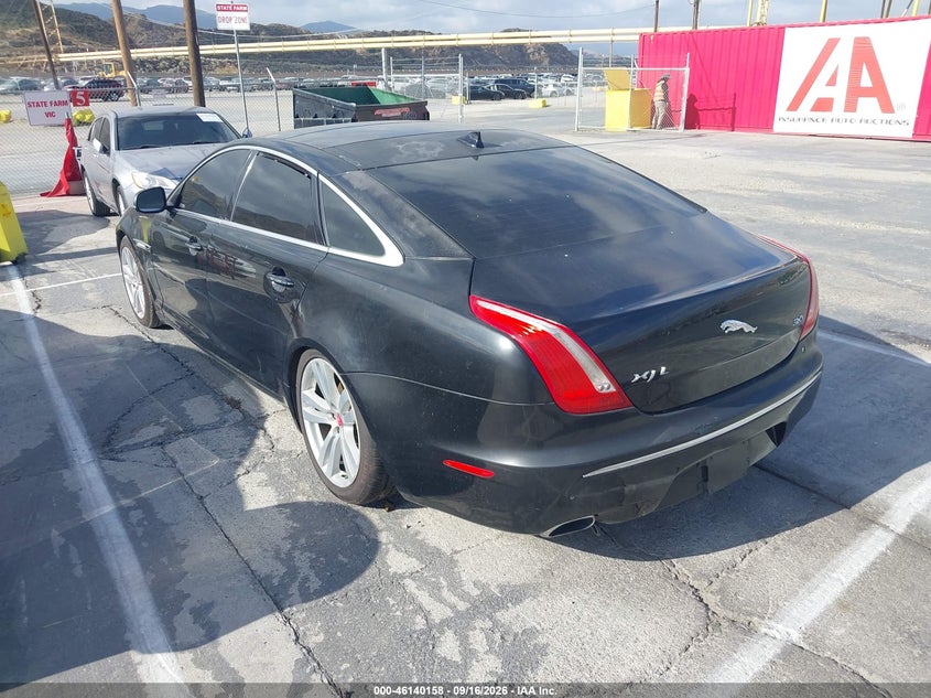 Vin: sajwa2gz8e8v59121, lot: 46639892, jaguar xj xjl portfolio 20143