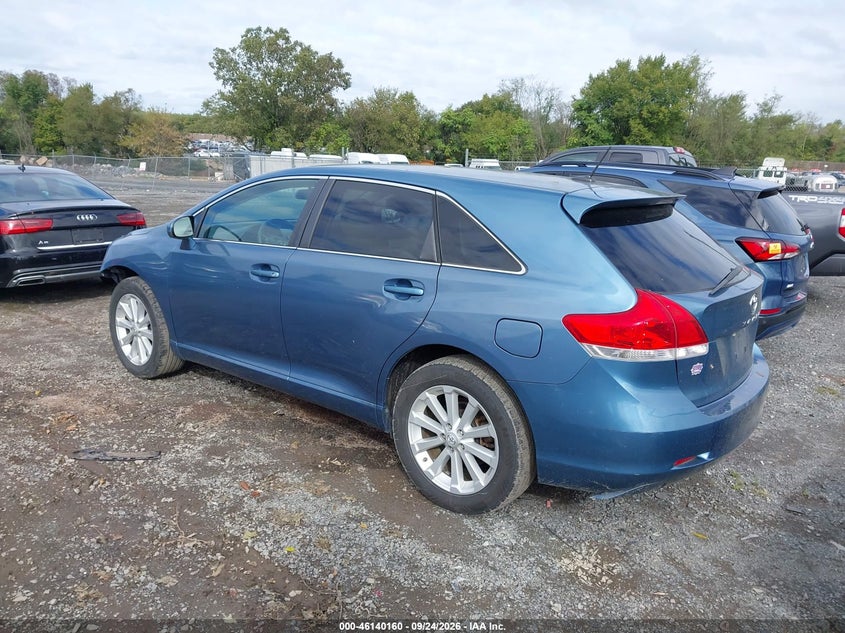 Vin: 4t3za3bb5bu046037, lot: 46639894, toyota venza 20113