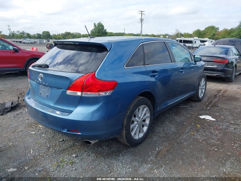 Vin: 4t3za3bb5bu046037, lot: 46639894, toyota venza 20114