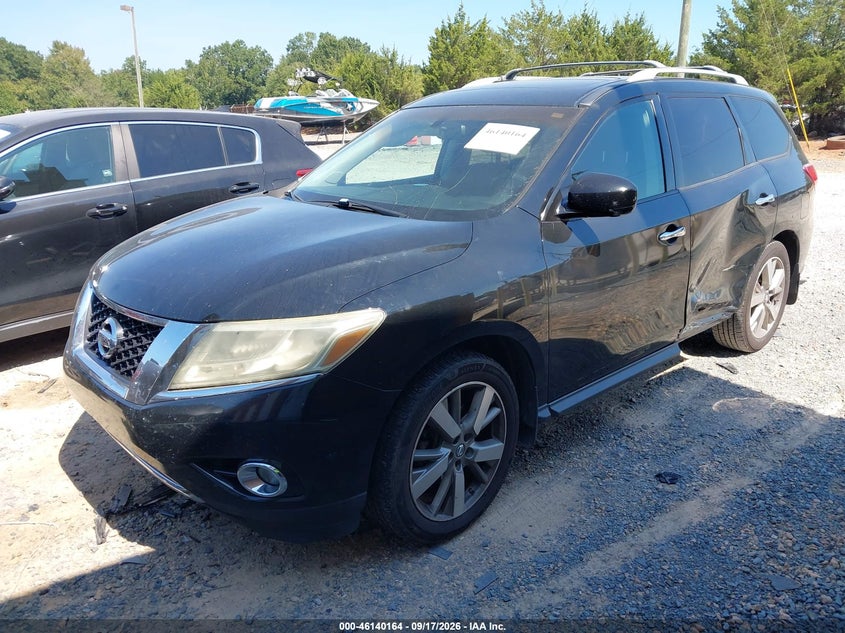 Vin: 5n1ar2mn8dc622955, lot: 46639898, nissan pathfinder s/sv/sl/platinum 20132