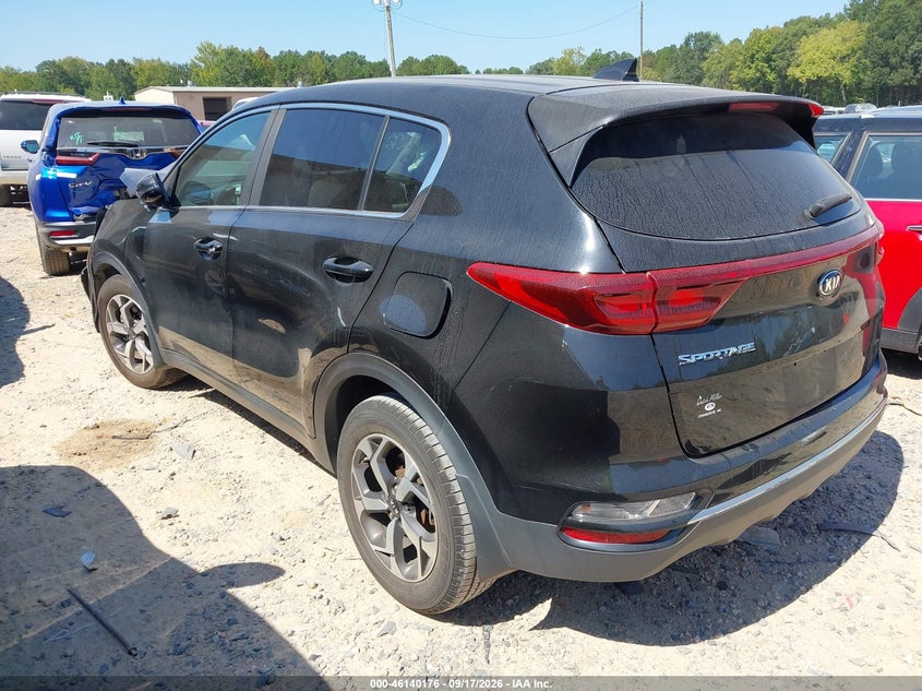 Vin: kndpm3ac8l7632818, lot: 46639910, kia sportage lx 20203