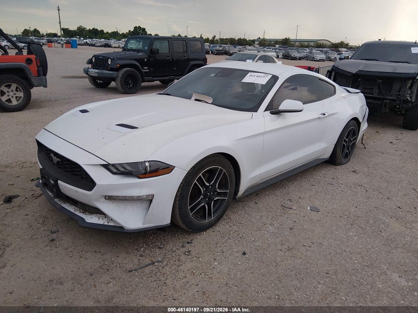 Vin: 1fa6p8th9p5112773, lot: 46639931, ford mustang ecoboost 20232