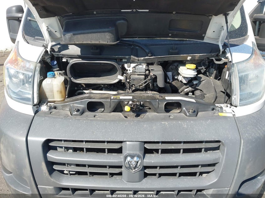RAM PROMASTER 2500 2014 VIN 3C6TRVDD0EE131030