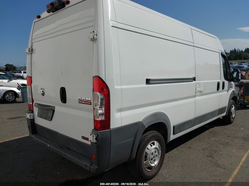 Vin: 3c6trvdd0ee131030, lot: 46639942, ram promaster 2500 high roof 20144