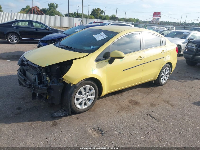 Vin: knadm4a30g6608059, lot: 46639943, kia rio lx 20162