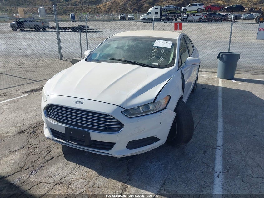 Vin: 3fa6p0h76fr264913, lot: 46639960, ford fusion se 20152