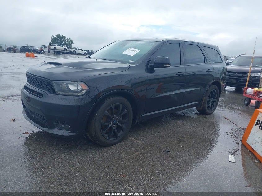 Vin: 1c4sdjct5kc535982, lot: 46639973, dodge durango r/t awd 20192