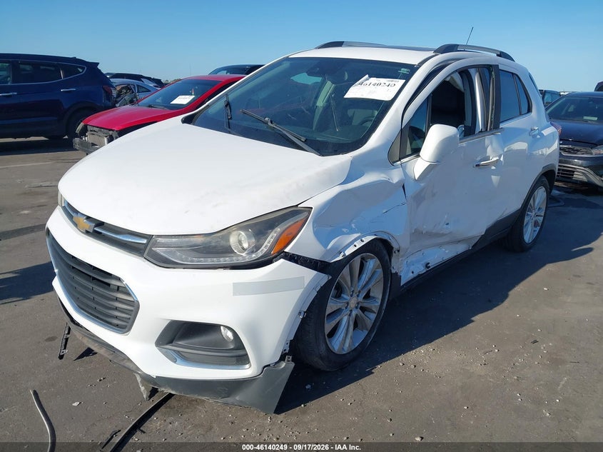 Vin: 3gncjmsbxjl268615, lot: 46639983, chevrolet trax premier 20182