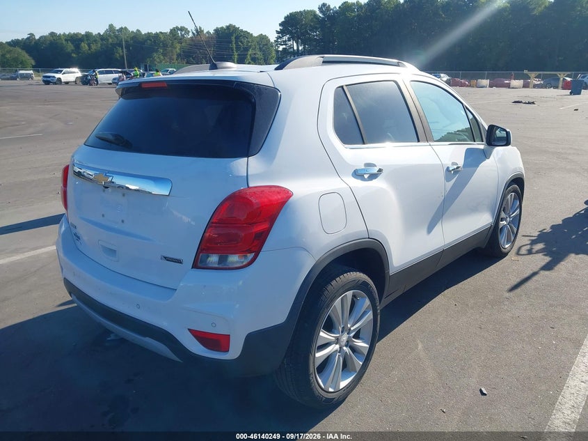 Vin: 3gncjmsbxjl268615, lot: 46639983, chevrolet trax premier 20184