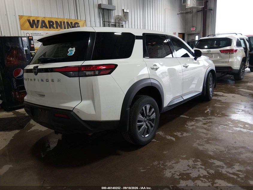 Vin: 5n1dr3aa9rc225315, lot: 46639986, nissan pathfinder s fwd 20244