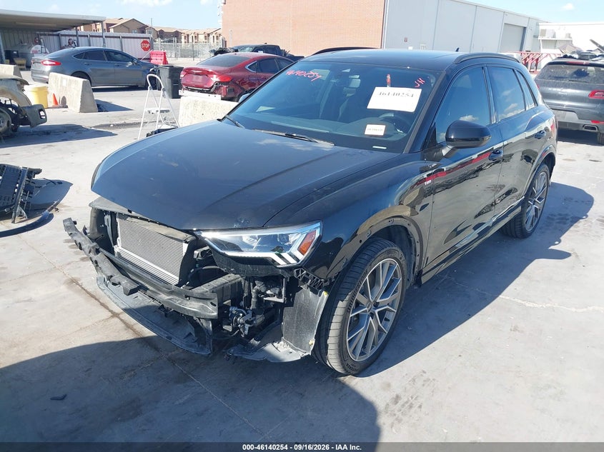Vin: wa1eecf31s1076859, lot: 46639988, audi q3 premium 45 tfsi s line quattro tiptronic 20252