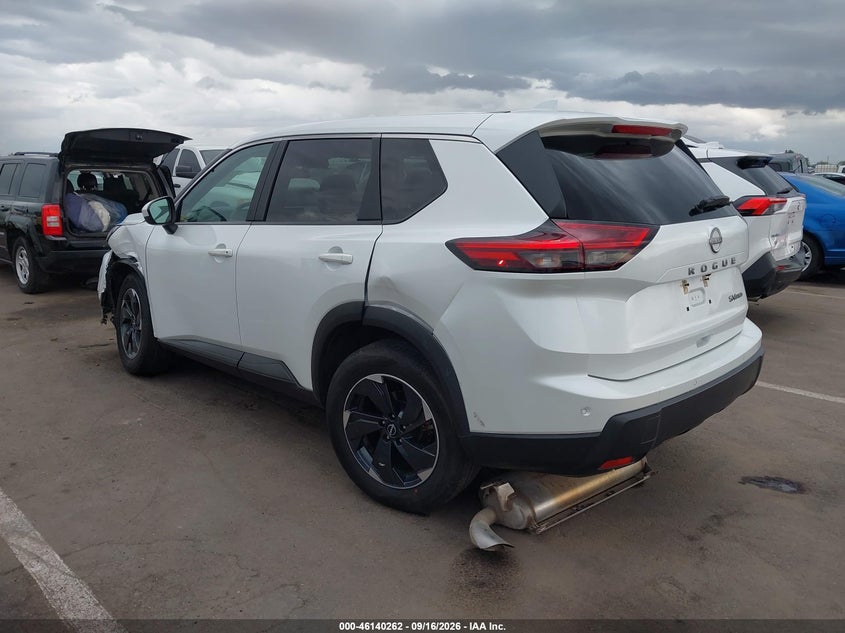 Vin: 5n1bt3bb7rc686657, lot: 46639996, nissan rogue sv intelligent awd 20243