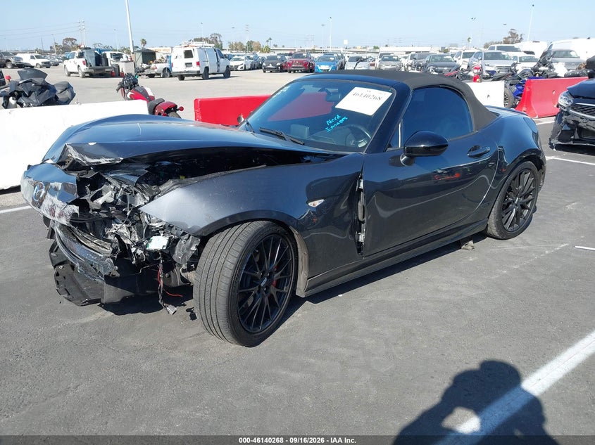 Vin: jm1ndac70g0108170, lot: 46640002, mazda mx-5 miata club 20162