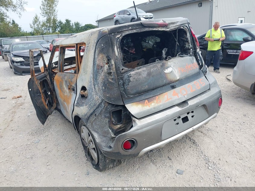 Vin: kndjp3a59j7508052, lot: 46640019, kia soul + 20183