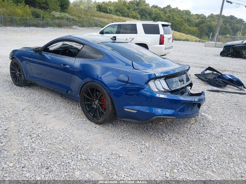 Vin: 1fa6p8cf0p5302847, lot: 46640020, ford mustang gt premium fastback 20233