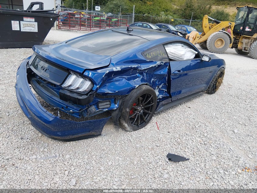 Vin: 1fa6p8cf0p5302847, lot: 46640020, ford mustang gt premium fastback 20234