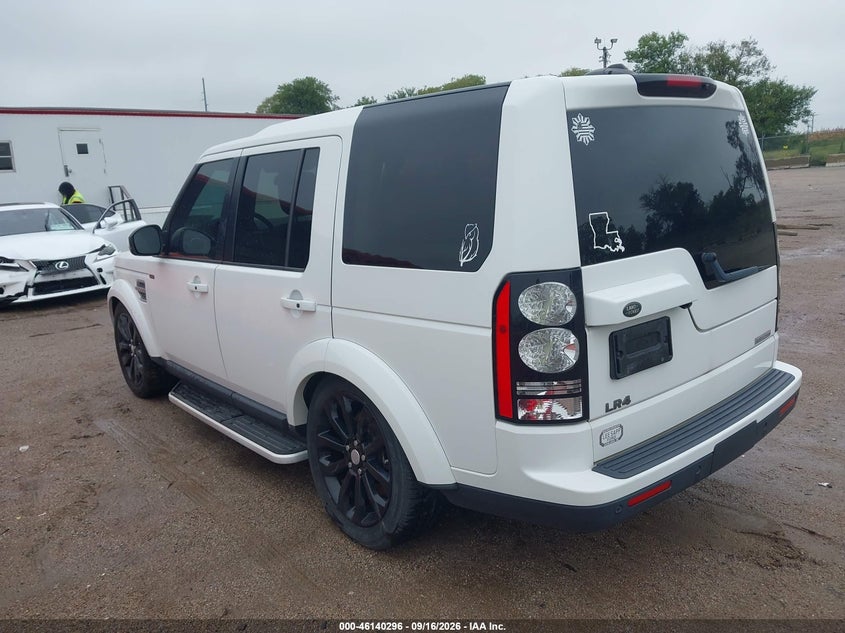 Vin: salak2v62ga804515, lot: 46640030, land rover lr4 20163