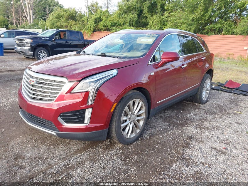 Vin: 1gyknfrs4hz185284, lot: 46640042, cadillac xt5 platinum 20172