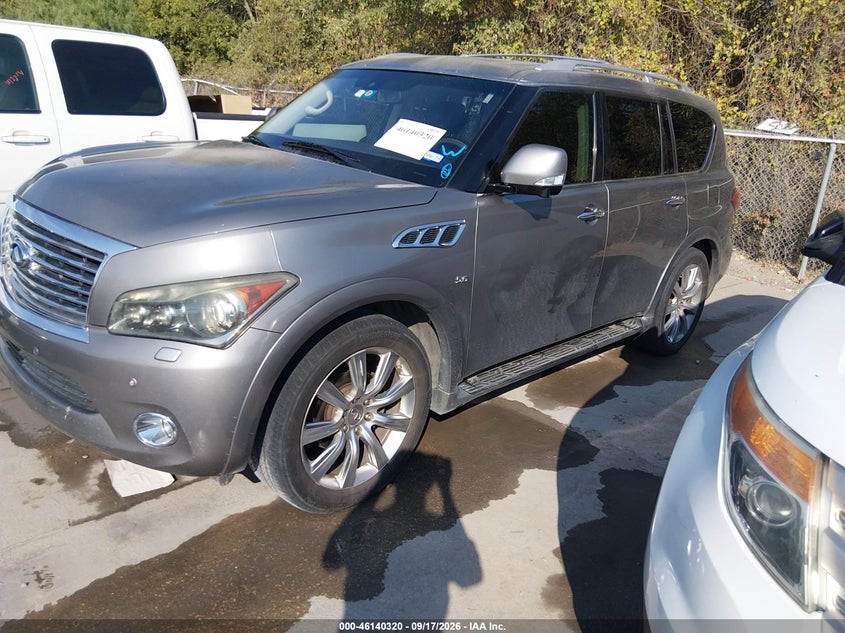 Vin: jn8az2nf9e9552493, lot: 46640054, infiniti qx80 20142