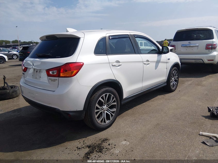 Vin: ja4ar3au7hz058671, lot: 46640079, mitsubishi outlander sport 2.0 le 20174