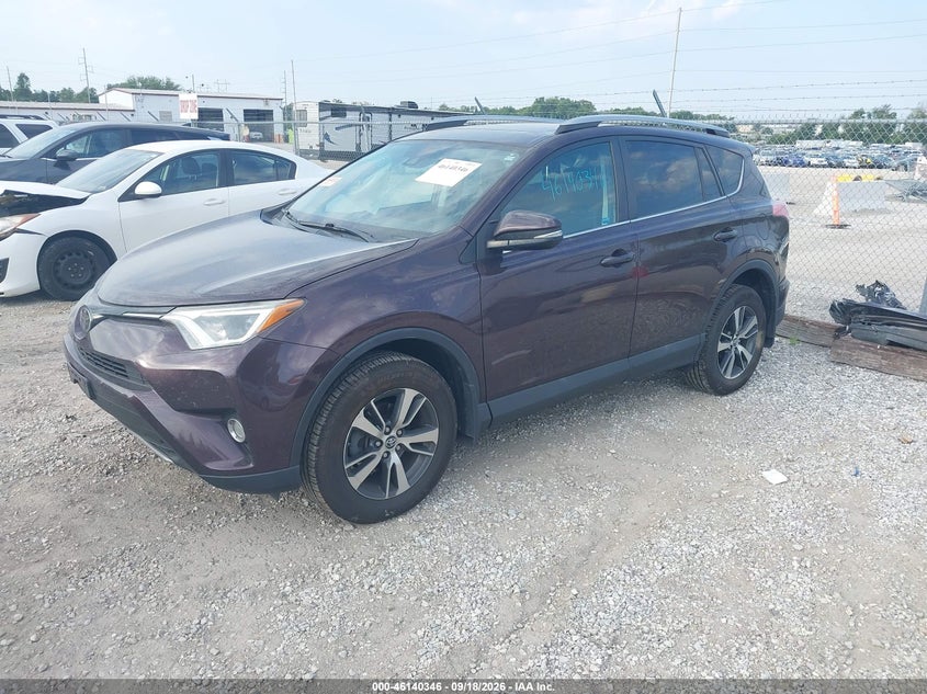 Vin: 2t3rfrev8hw626904, lot: 46640080, toyota rav4 xle 20172