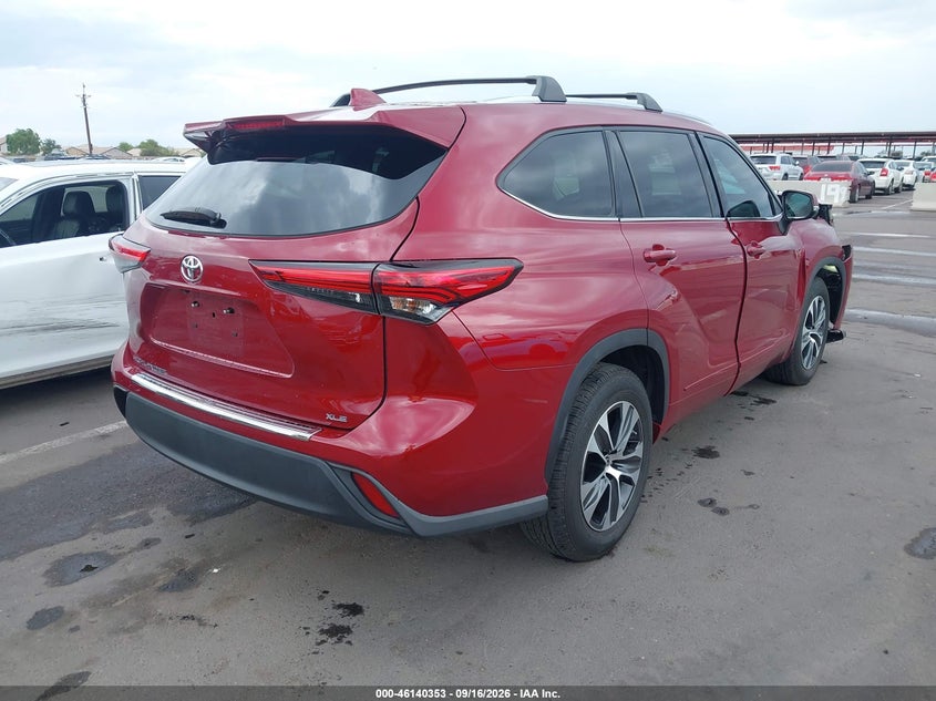Vin: 5tdhzrah5ms083168, lot: 46640087, toyota highlander xle 20214