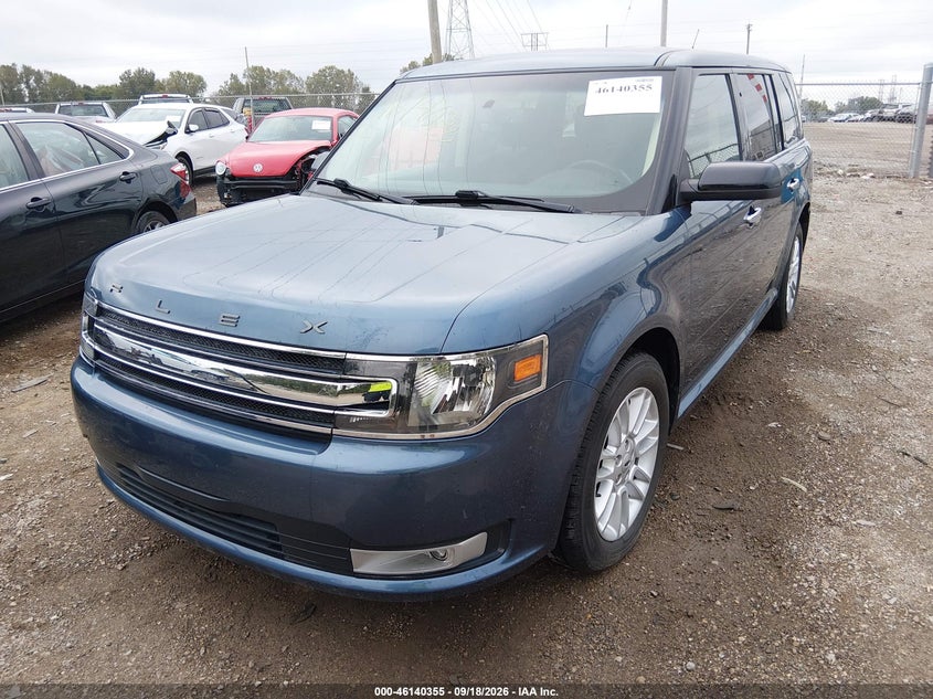 Vin: 2fmhk6c81jba10629, lot: 46640089, ford flex sel 20182