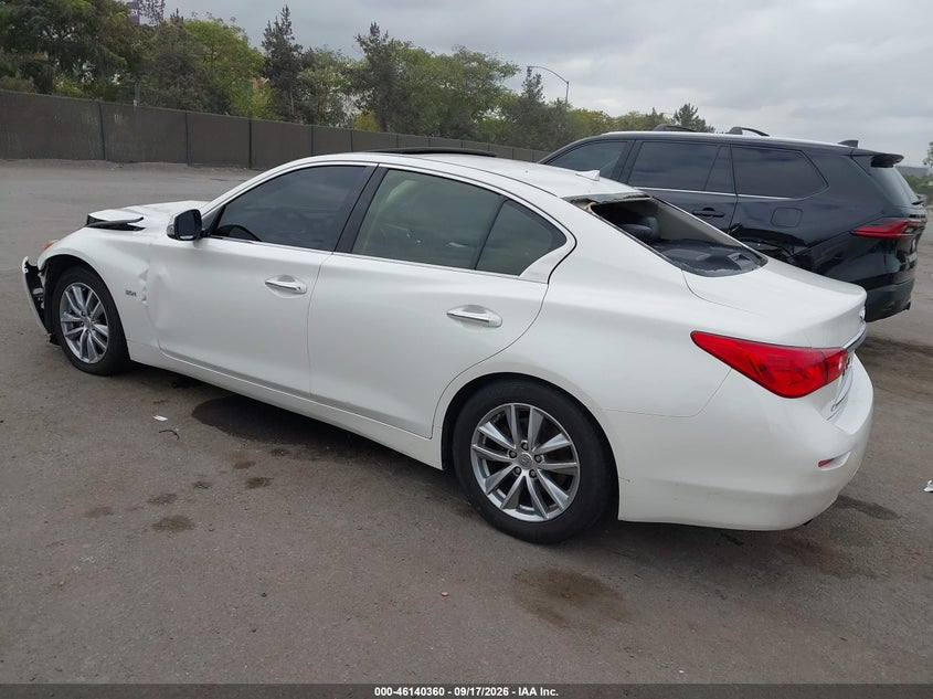 Vin: jn1ev7ap1hm730549, lot: 46640094, infiniti q50 3.0t premium/3.0t signature edition/3.0t sport 20173