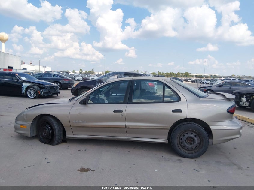 PONTIAC SUNFIRE 2002 VIN 1G2JB524427329312