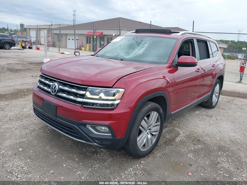Vin: 1v2mr2ca3kc538134, lot: 46640120, volkswagen atlas 3.6l v6 sel 20192