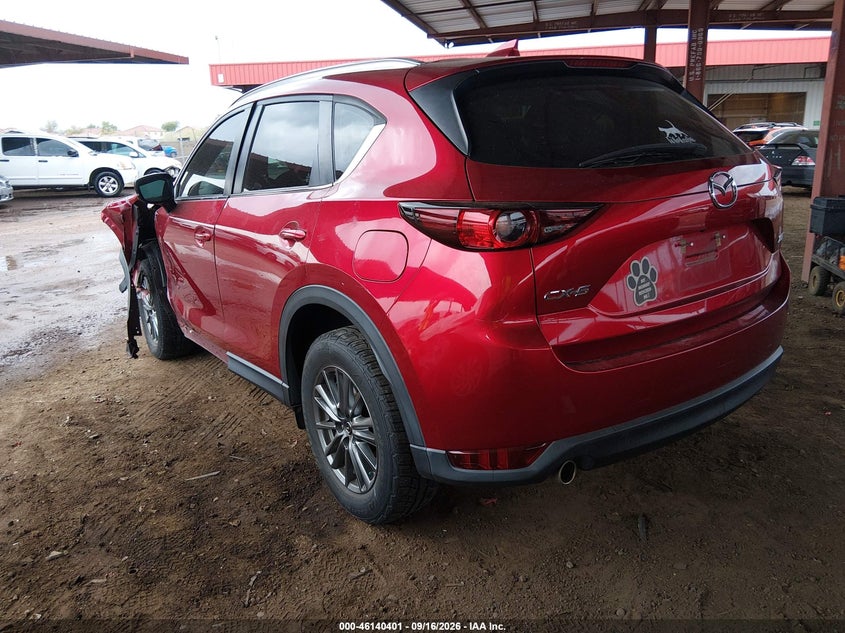 Vin: jm3kfabm3j1400232, lot: 46640135, mazda cx-5 sport 20183