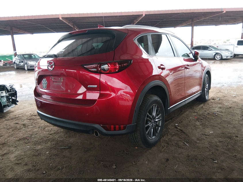Vin: jm3kfabm3j1400232, lot: 46640135, mazda cx-5 sport 20184