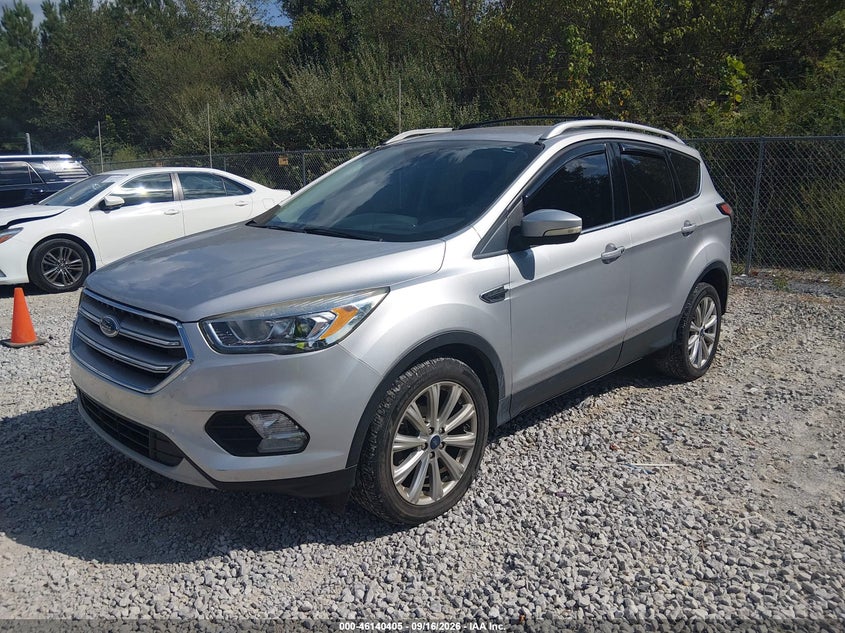 Vin: 1fmcu0jd1hud72465, lot: 46640139, ford escape titanium 20172