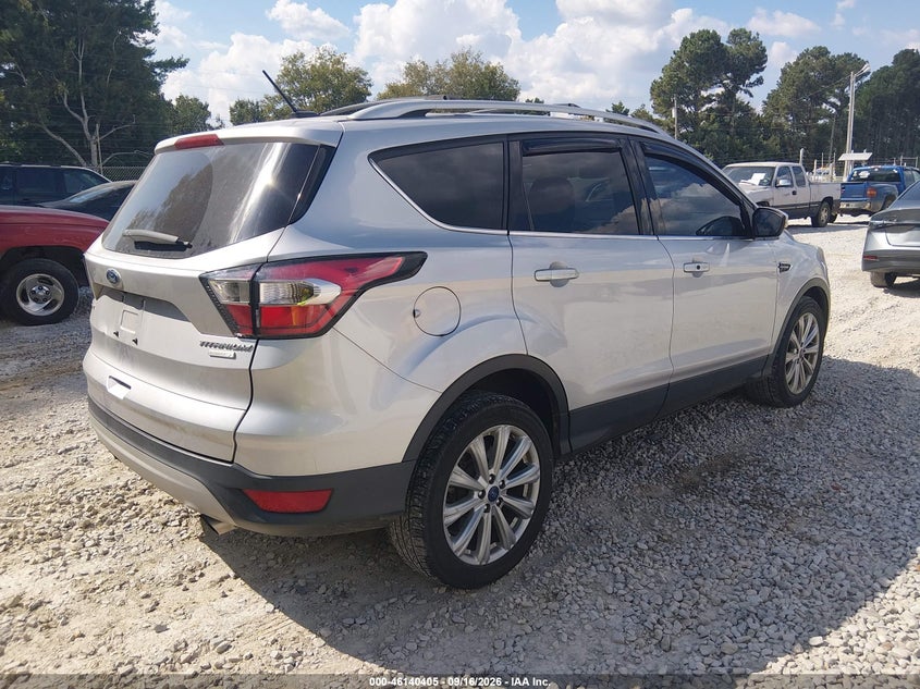 Vin: 1fmcu0jd1hud72465, lot: 46640139, ford escape titanium 20174