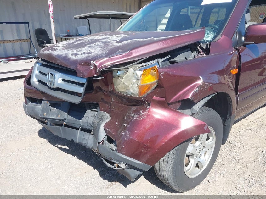HONDA PILOT 2008 VIN 5FNYF18798B022987