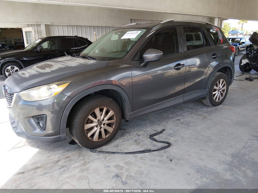 Vin: jm3ke2cy8e0421325, lot: 46640153, mazda cx-5 touring 20142